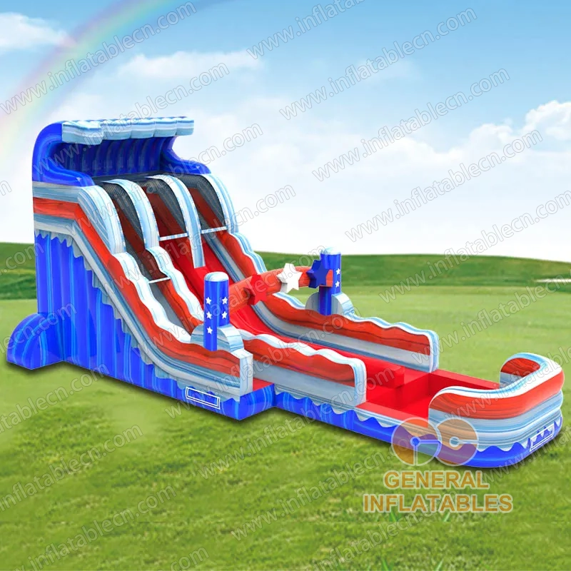 星条旗の波デュアルウォータースライド